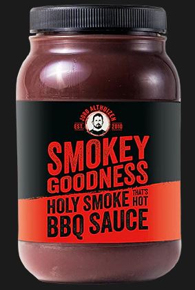Holy Smoke That's Hot! BBQ Saus