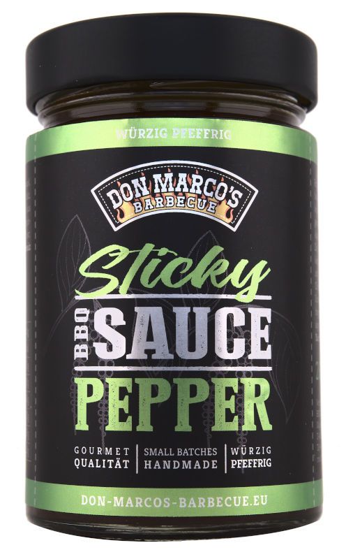 Don Marco's Barbecue Sticky Pepper BBQ Sauce (260ml)