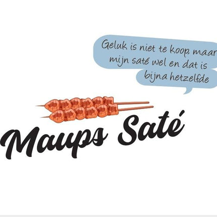 MAUP MAUP - 10 stuks gegrillde Sate stokjes met pindasaus