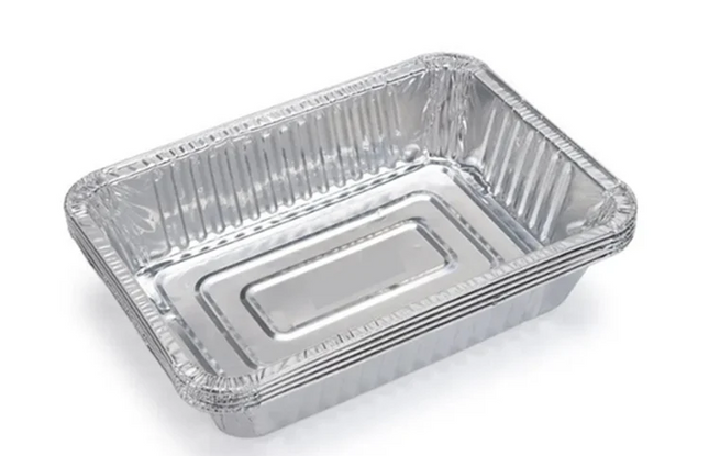 Turnpike Barbecue Turnpike BBQ Aluminium BBQ Tray 31,5 x 21,5 x 5 cm 5 stuks