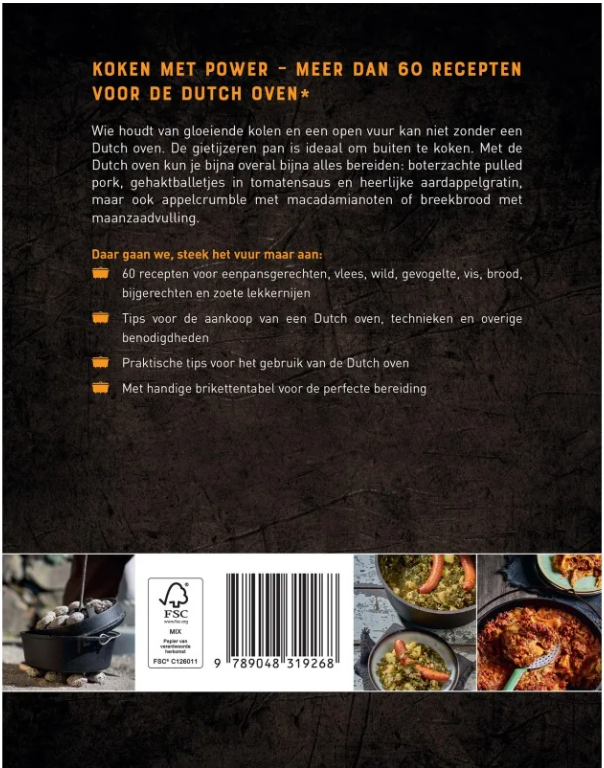 Veltman Uitgevers Dutch Oven - Recepten, tips en hete kolen