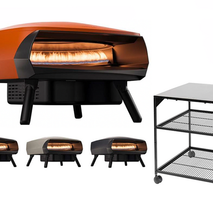 Witt Fermo Pizza Oven - mat zwart Tijdelijk met GRATIS: Witt pizza tafel t.w.v. € 299 ,-