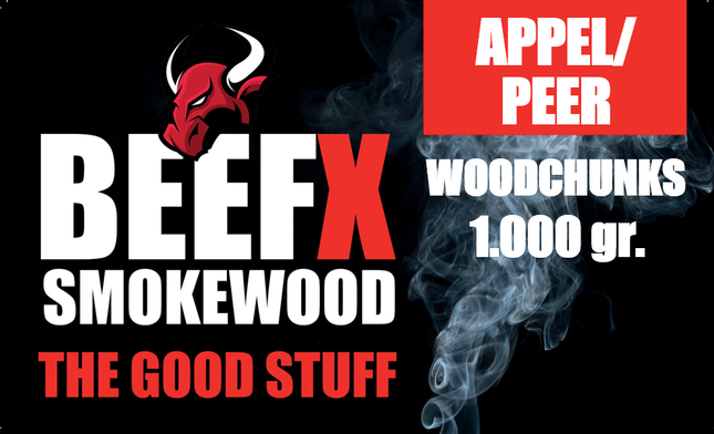 BEEFX Smokewood Appel / Peer Chunks