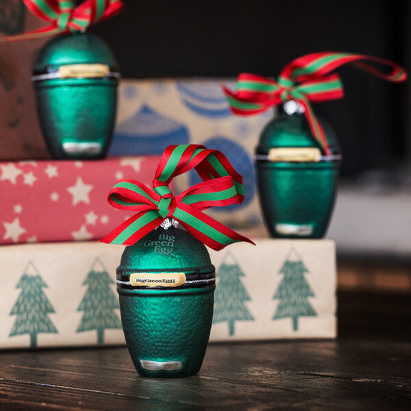 Big Green Egg 3 mini Christmas Ornaments - kerstballen