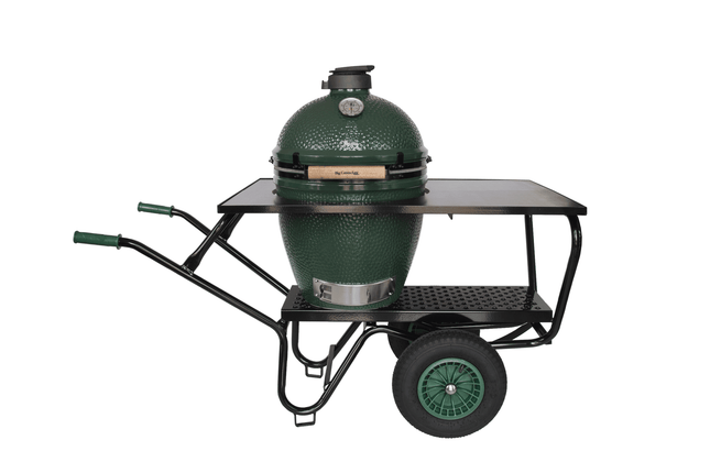 Big Green Egg EGGmover met Houten Blad