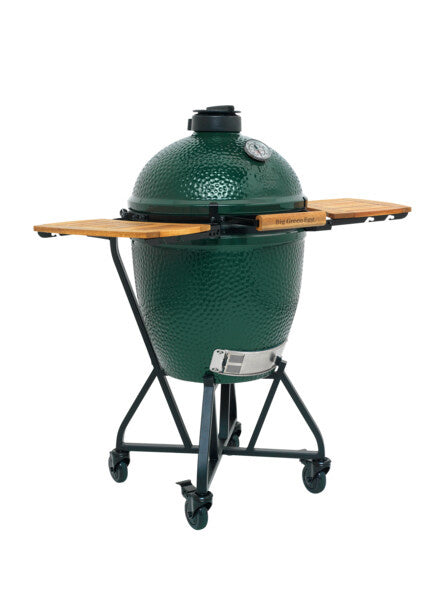 Big Green Egg Medium + IntEGGrated Nest + Handler + Mates + Cover