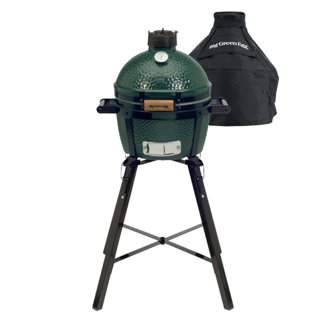 Big Green Egg MiniMax + Portable Nest + Cover