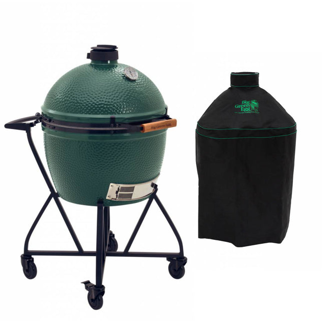 Big Green Egg XLarge + Integgrated nest + Handler + Cover