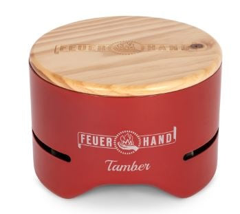 Feuerhand Tamber Tafel Grill Robijn Rood