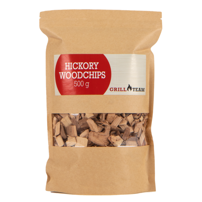 GrillTeam Hickory woodchips 500 gr