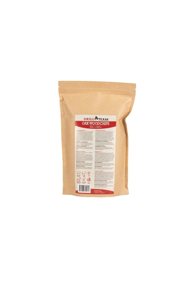 GrillTeam Oak Woodchips FSC 100 % - 500 gram