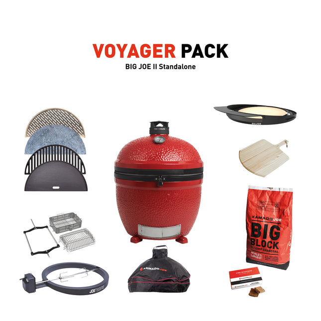 Kamado Joe Big Joe II Stand-Alone with Voyager Pack