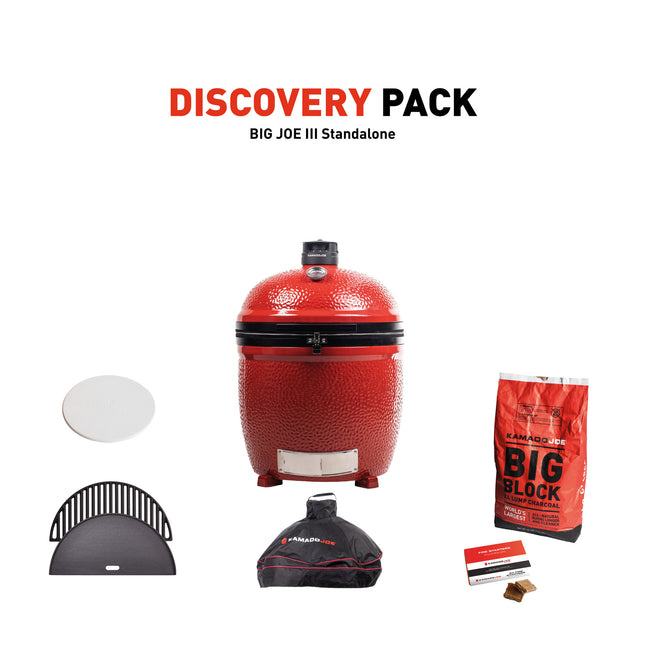 Kamado Joe Big Joe III Stand-Alone with Discovery Pack