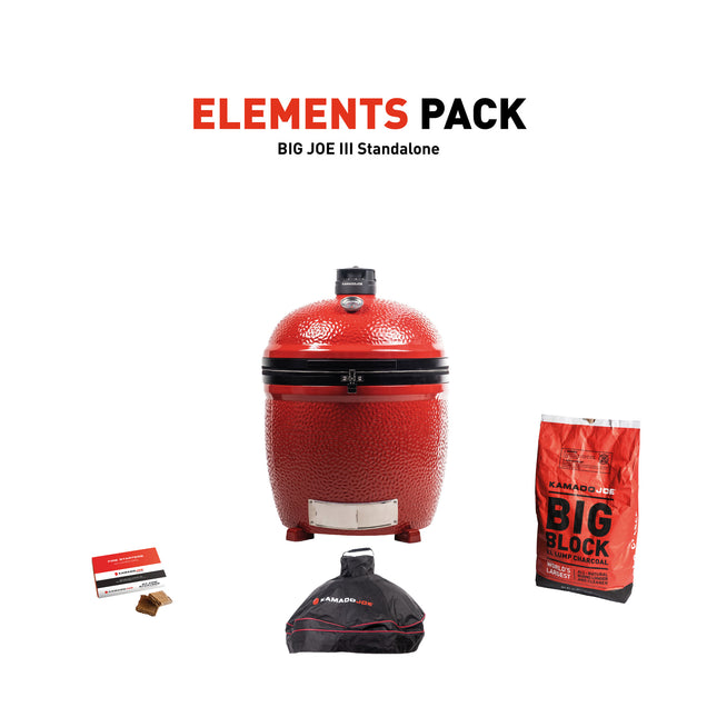 Kamado Joe Big Joe III Stand-Alone with Elements Pack