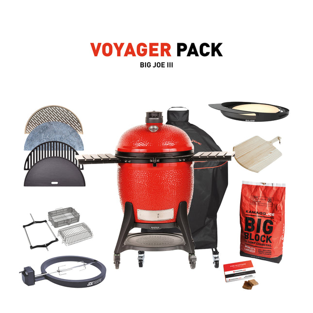 Kamado Joe Big Joe III with Voyager Pack