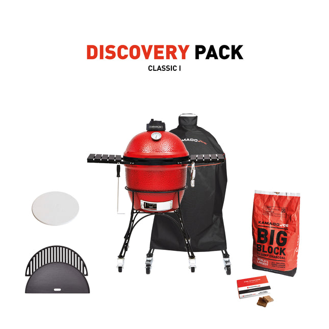 Kamado Joe Classic I with Discovery Pack