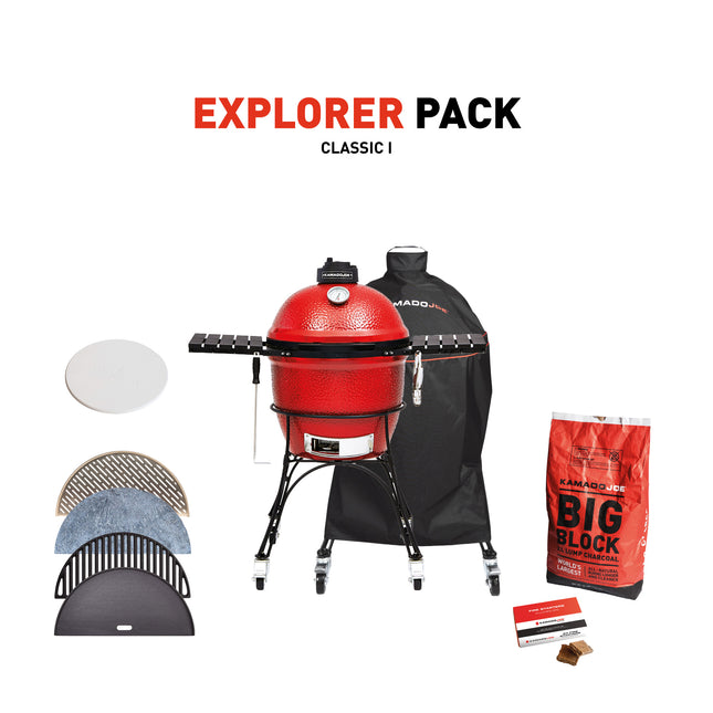 Kamado Joe Classic I with Explorer Pack