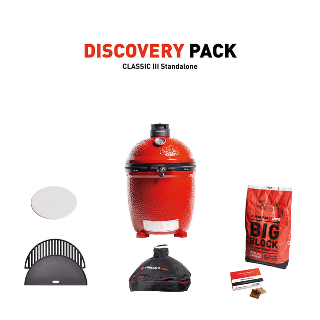 Kamado Joe Classic III Stand-Alone with Discovery Pack