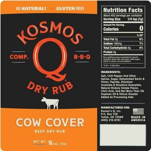 Kosmos Q Cow Cover Rub