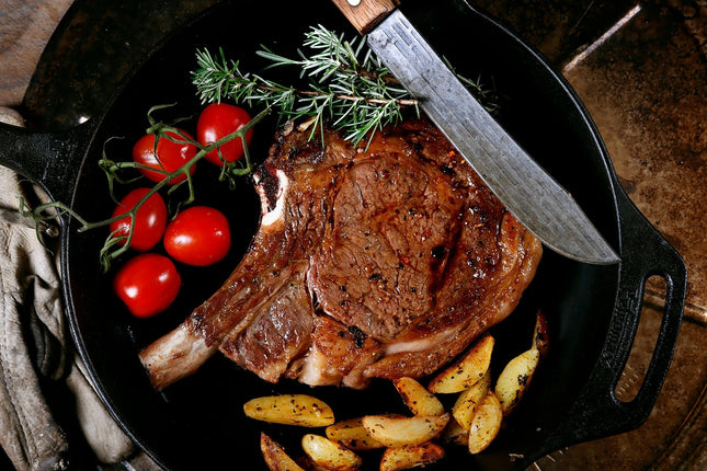 Miguel Vergara Angus Cowboy Steak / Tomahawk - 300 dagen GV / 21 days DryAged