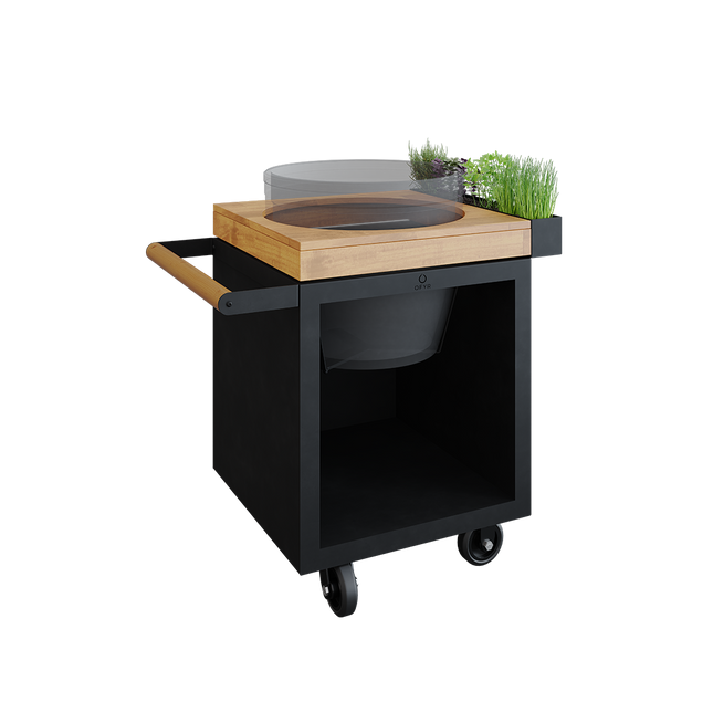 OFYR Kamado Table Black 65 PRO BGE