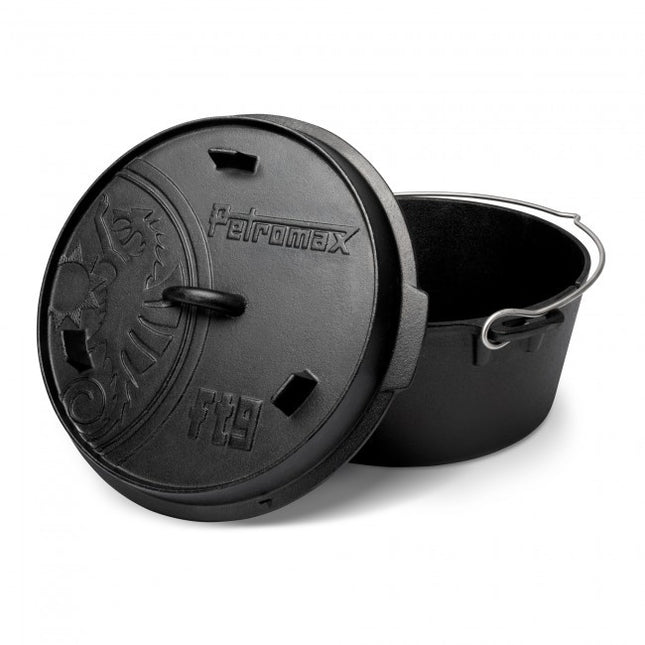 Petromax Dutch Oven ft9 t / 7,5 lt. Zonder pootjes