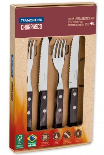 Tramontina Churrasco Steak-/Pizza Cutlery set FSC