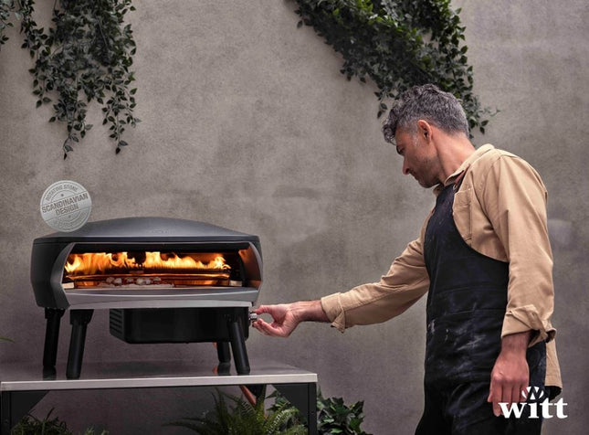 Witt Fermo Pizza Oven - mat zwart